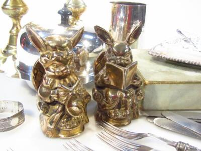 Various silver plate and metalware - 3