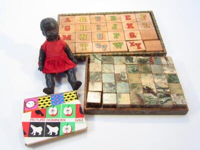 A late Victorian child's multi-sided jigsaw