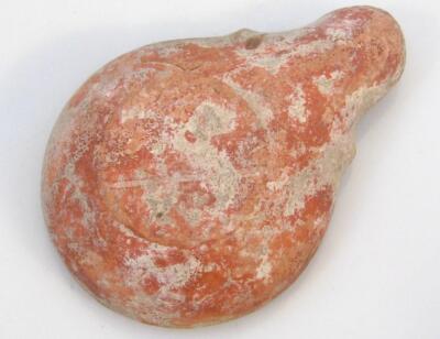 A Roman stone ware oil lamp - 3