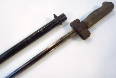 An early 20thC metal framed bayonet - 2