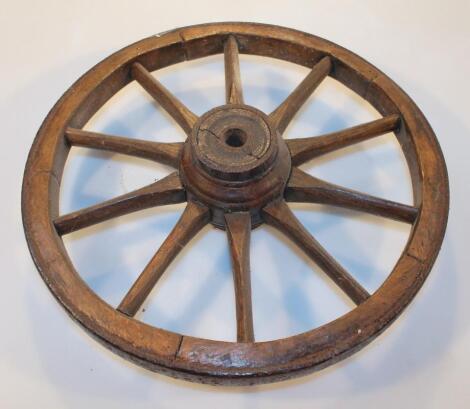 A 19thC cartwheel