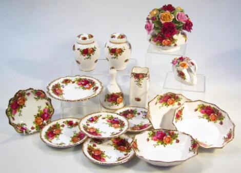 Various Royal Albert Old Country Roses china