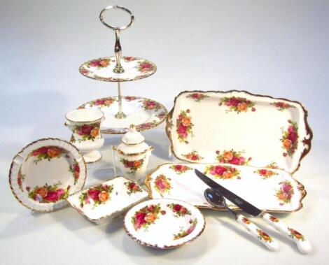 Various Royal Albert Old Country Roses china