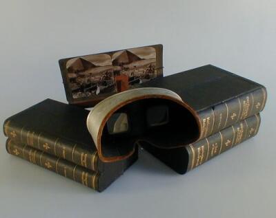 A Victorian stereoscopic viewer