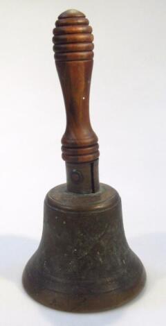 An early 20thC hand bell