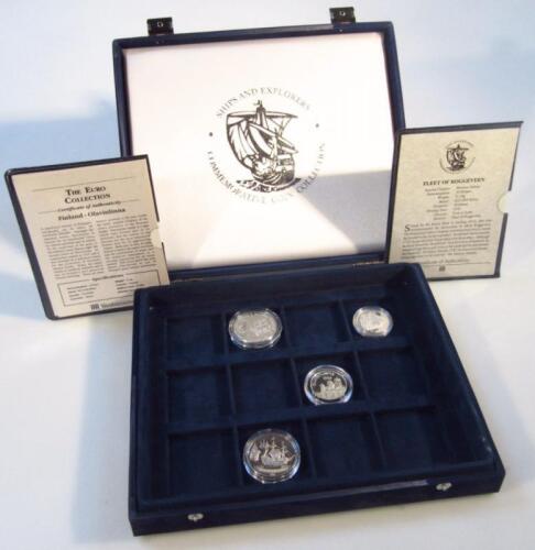 Various proof silver coins