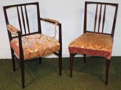 A 1960's matched rosewood dining room suite - 6