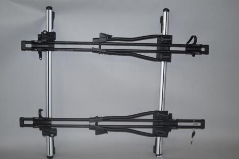 A Halfords Advanced cycle roof rack