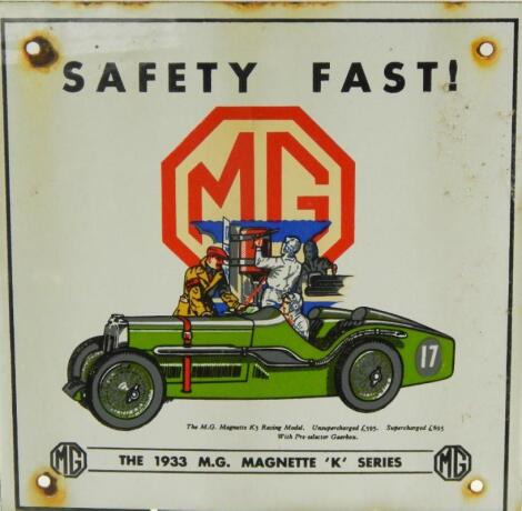 An MG "Safety Fast