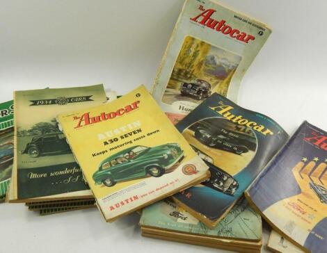 Various automotive magazines