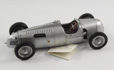 A CMC German 1:18 scale model of an Auto Union type C.