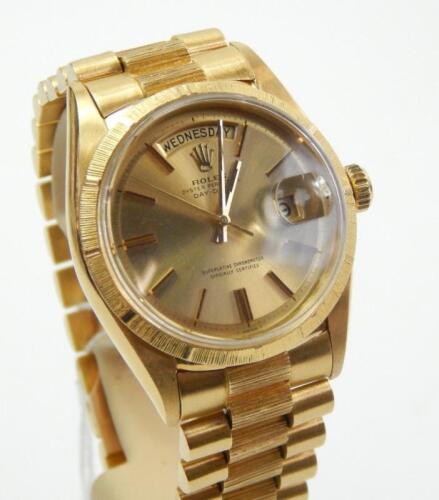 A 18ct gold Rolex Oyster Perpetual Day-Date gentleman's wristwatch