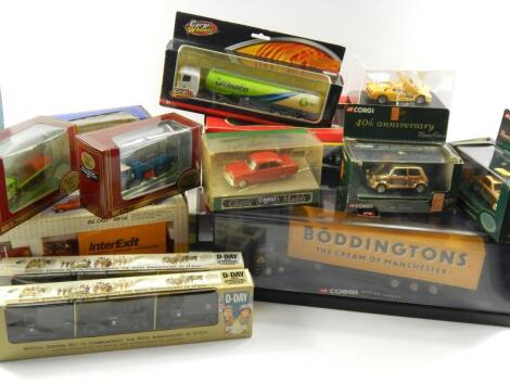 A quantity of Corgi and other die cast vehicles