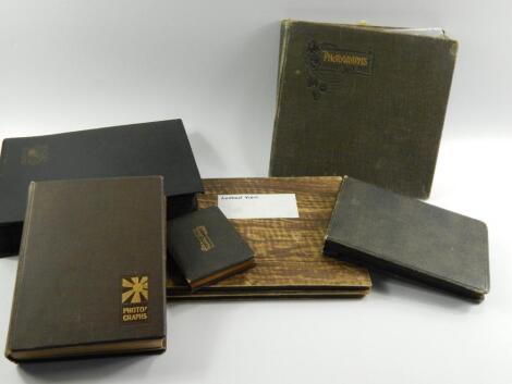 A quantity of photograph albums