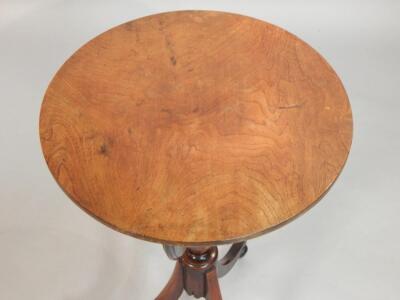 An early 19thC mahogany globe stand - 2