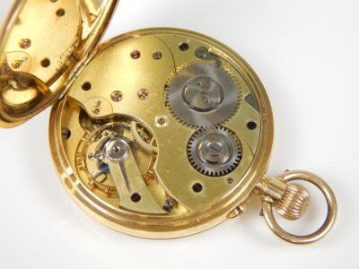 An 18ct gold pocket watch - 5