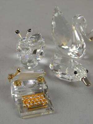 Various Swarovski crystal figures - 2