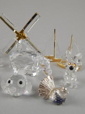 Various Swarovski crystal figures - 3
