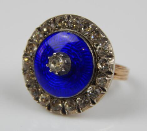 A Victorian memorial ring