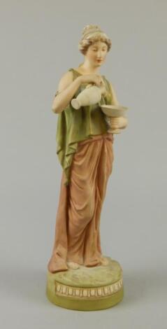 A late 19th/early 20thC Royal Dux figure