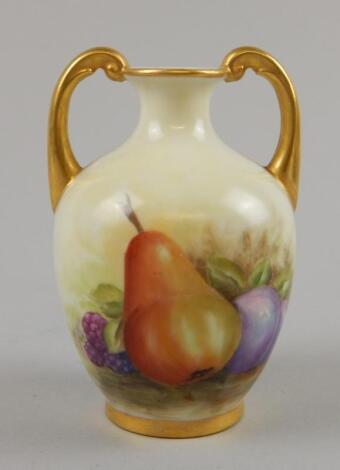 A 20thC "Roile Woodster" china vase