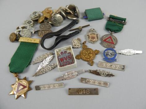 Various medals