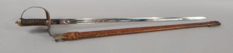A George V Officer's sword