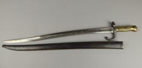 A 19thC French bayonet