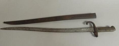 A 19thC French bayonet