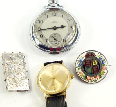 A quantity of jewellery and watches