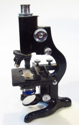 A mid-20thC Watson and Sons Service microscope - 2