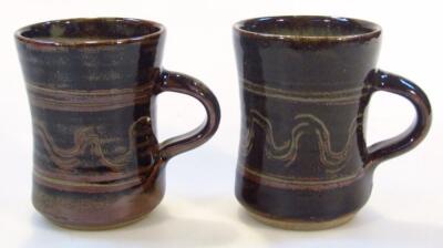 Various 20thC Studio pottery - 6