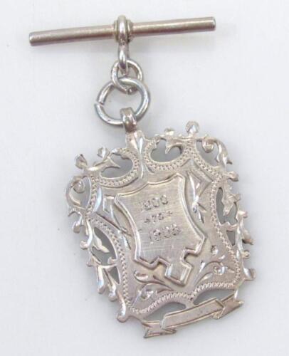 An Edwardian silver fob seal