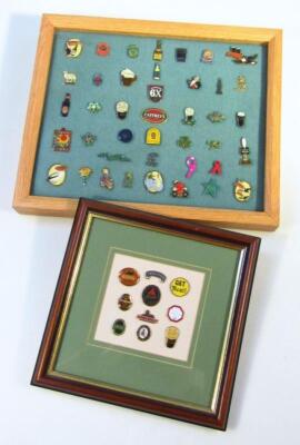 Various 20thC pin badges