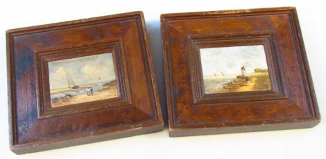 19thC English School. Seascape