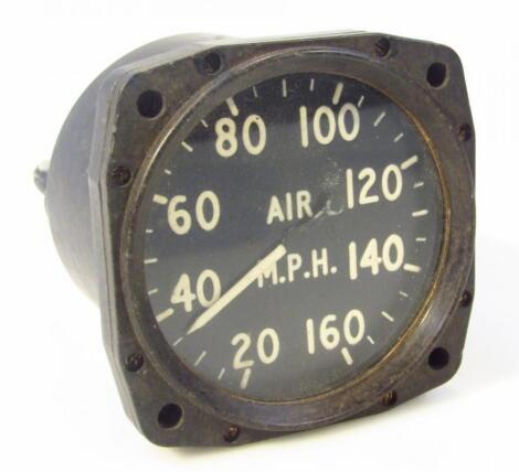 A mid-20thC Smith's aeroplane AIR/MPH dial