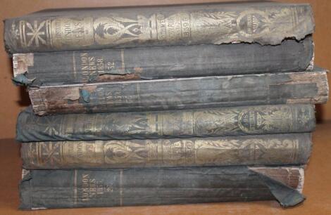 Various bound editions of the Illustrated London News