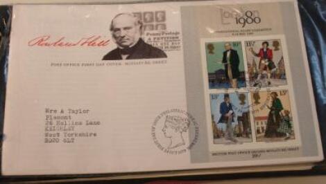 Various first day covers