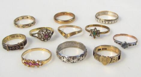 Various dress rings