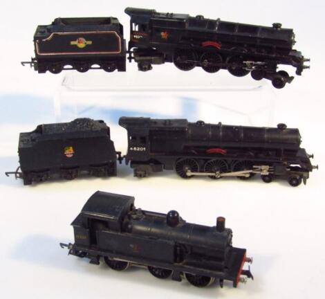 Various Hornby OO gauge locomotives and tenders