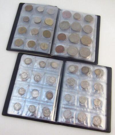 Various GB and world used coins