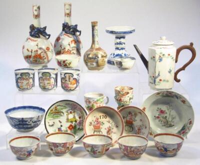 Various oriental ceramics