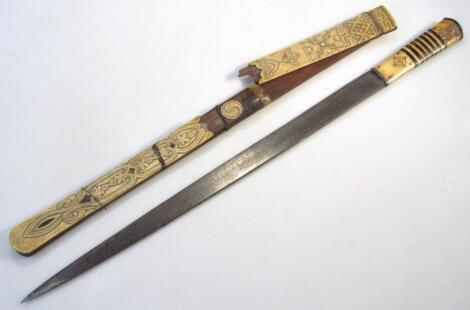 A 19thC Middle Eastern dagger