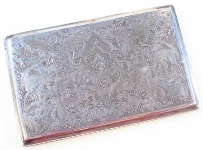 An early 20thC cigarette case - 2