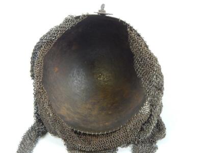 An 18thC Persian Khula Khud helmet - 5