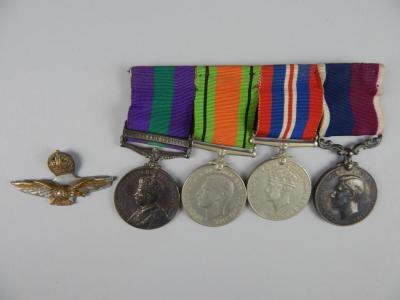 A group of Second World War medals etc - 2