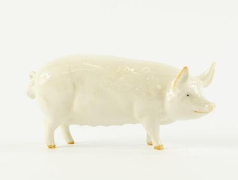 A Beswick figure of a pig