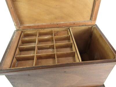 A mahogany fishing box - 2