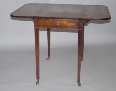 A George III mahogany Pembroke table