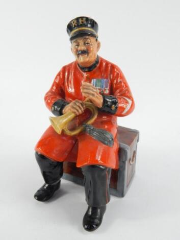 A Royal Doulton figure modelled as Past Glory